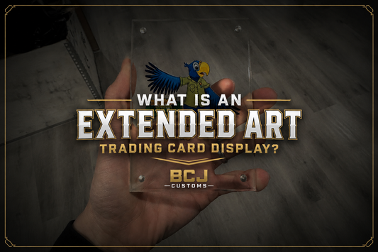 What Is an Extended Art Trading Card Display