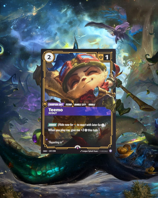 Teemo Extended Art Display Frame