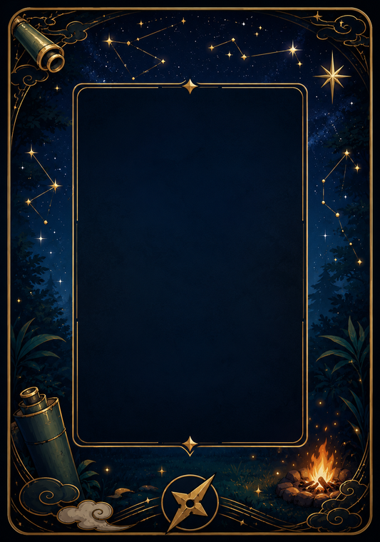Constellation Camp Collection Card Art Frame