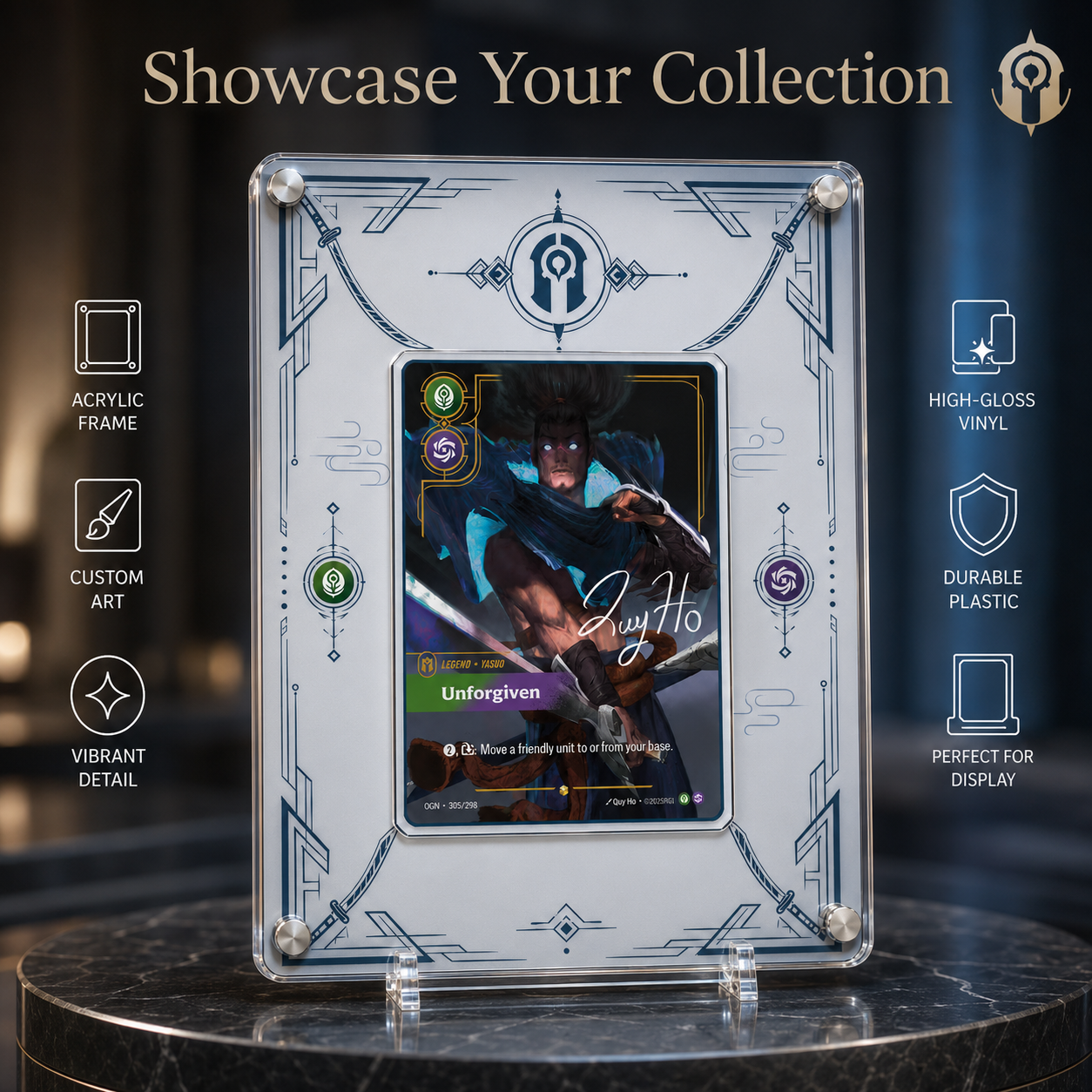 Yasuo Origins Card Art Frame – OGN-305 Edition